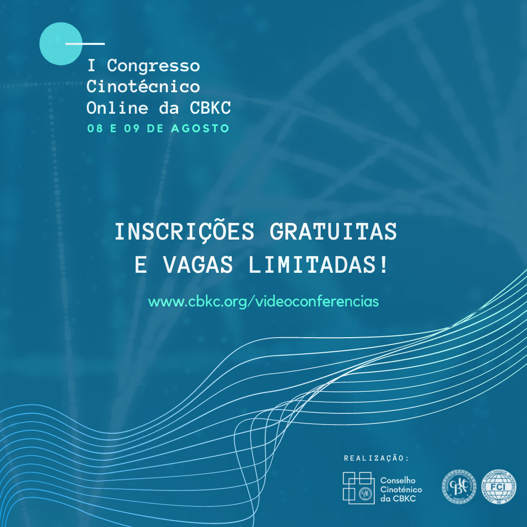 Imagem Videoconferências CBKC: I Congresso Cinotécnico Online da CBKC