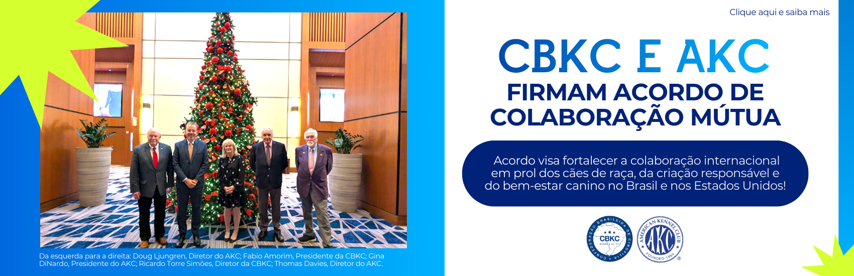 Acordo de Cooperação CBKC - AKC