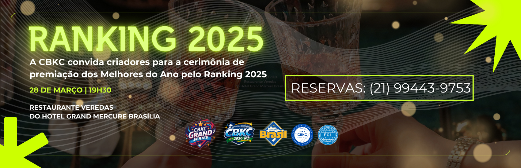 Jantar Festa Ranking CBKC 2025
