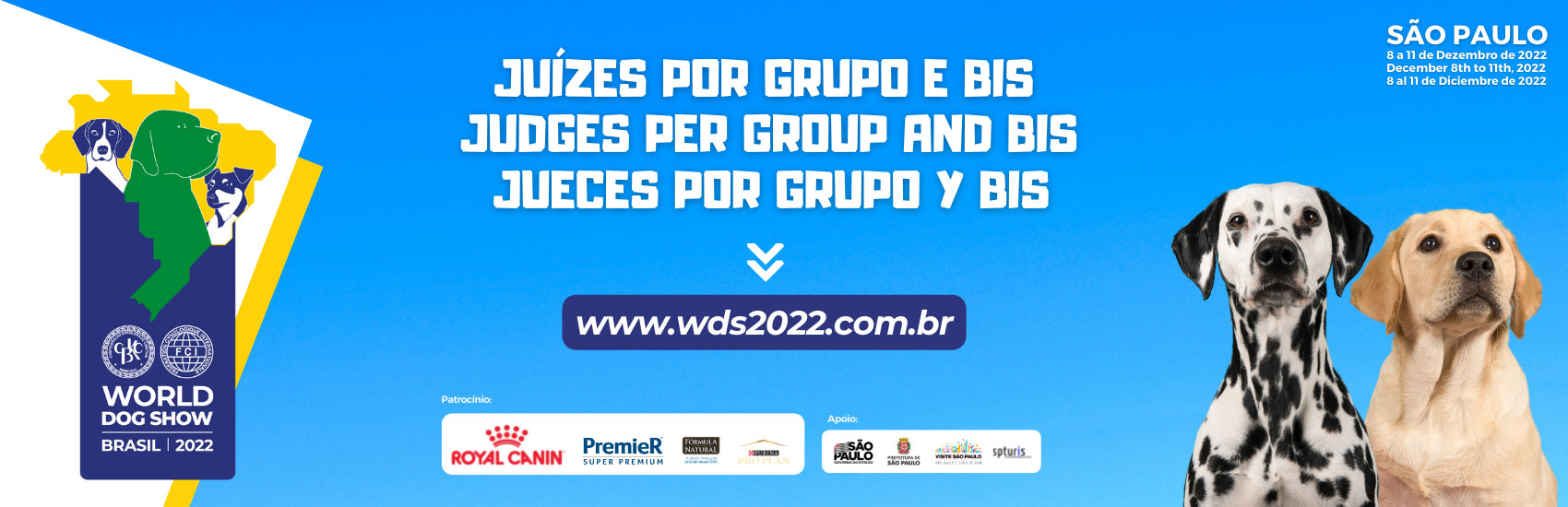 CBKC - Mundial WDS Brasil 2022 Juízes por Grupo